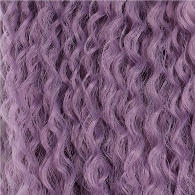 САМБА Афролоконы, 60 см, 270 гр, цвет фиолетовый HKBТ2403 (Бразилька)