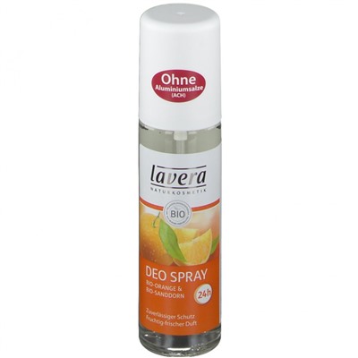lavera Deo Spray, Лавера Дезодорант cпрей с органическим апельсином и облепихой 75 мл