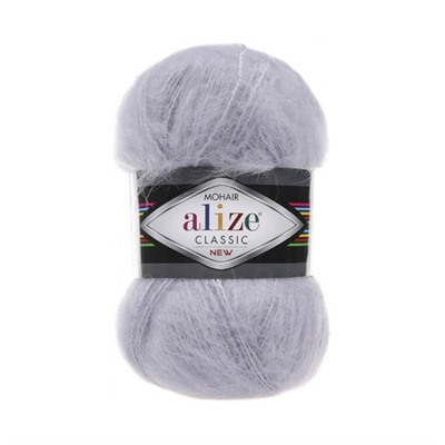 Пряжа ALIZE MOHAIR CLASSIK 52-талая вода (24% шерсть 25% акрил 51% акрил)