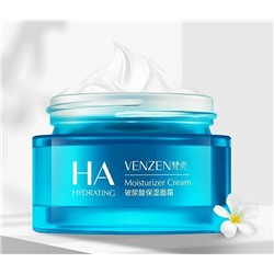 SALE! Venzen, Глубоко- увлажняющий крем для лица с гиалуроновой кислотой, HA Hyaluronic Acid Cream, 50 гр.