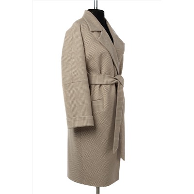01-10551 Пальто женское демисезонное (пояс)