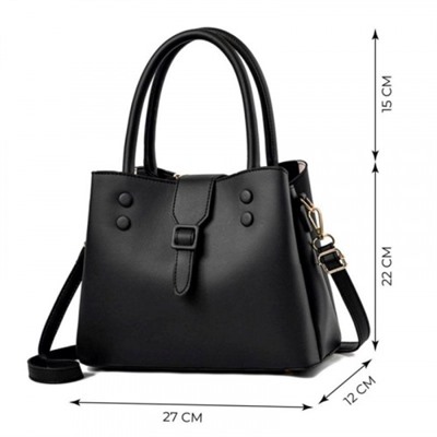 Женская кожаная сумка 8806-106 BLACK