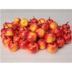 Яблоки красно-желтые (муляж) 35мм