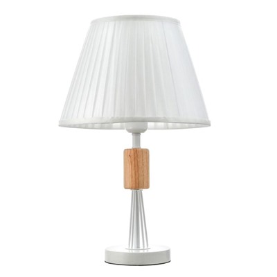 Настольная лампа Hodum, 1х40Вт Е27, цвет белый