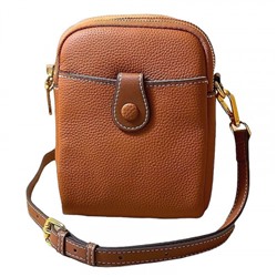 Женская кожаная сумка 8607-1 BROWN