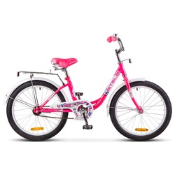Велосипед 20" Stels Pilot-200 Lady, Z010, цвет розовый, размер 12"