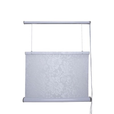 Рулонная штора «Камуфляж», 50х160 см, цвет белый