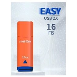 Флеш-накопитель  16Гб "Smartbuy Easy" Orange (SB016GBEO)