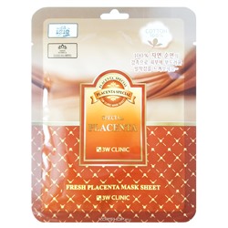 Маска с экстрактом плаценты из серии Fresh 3W Clinic, Корея, 23 г