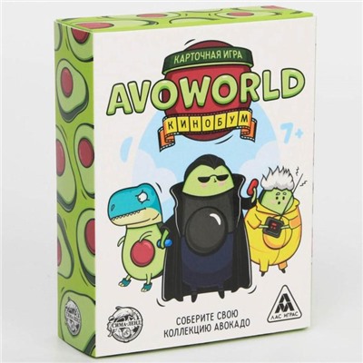 Карточная игра «Avoworld Кинобум», 80 карт