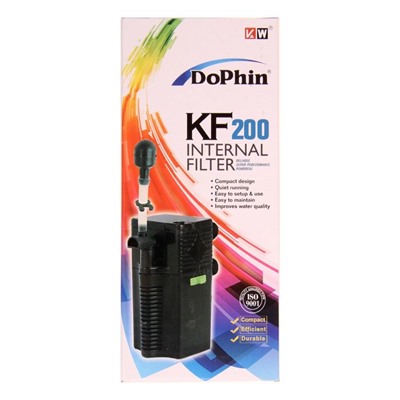 Внутренний фильтр Dophin KF-200 (KW) с регулятором, 3,2 Вт, 240 л/ч