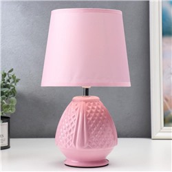 Настольная лампа 32214YM PINK, 1х40Вт Е14, цвет розовый