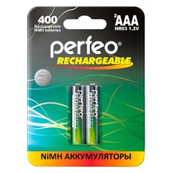 Аккумулятор R3 "Perfeo"  400 mAh, на блистере BL2