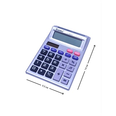 Калькулятор настольный 6588A, 8-разрядный, два экрана, работает от 1*R6