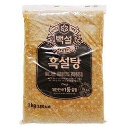 Темный коричневый сахар Beksul, Корея 1 кг