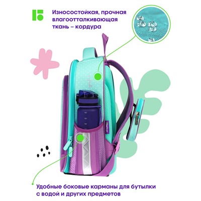 Рюкзак Berlingo Expert Plus Pretty girl" (RU09029) 37*28*16см, 2 отделения, 2 кармана, анатомическая спинка