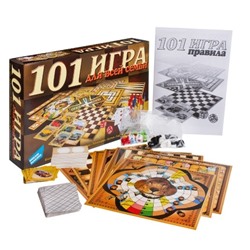 Игра DREAM MAKERS "101 игра для всей семьи" (1601С)