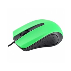 Мышь Perfeo "Rainbow" черно-зеленая, USB (PF_3442)