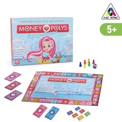 Экономическая игра для девочек «MONEY POLYS. Город мечты», 5+