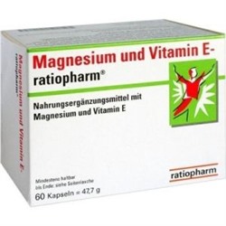 Magnesium (Магнесиум) und Vitamin E-ratiopharm 60 шт