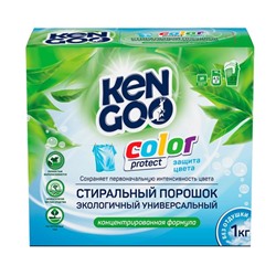 Порошок концентрат для стирки белья KENGOO ЭКО универсальный, 1 кг