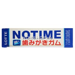 Жевательная резинка для чистки зубов Notime Gum Lotte, Япония, 30 г