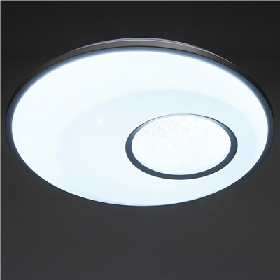 Светильник с ПДУ 1432/1GR LED 80Вт серый 49х49х10 см