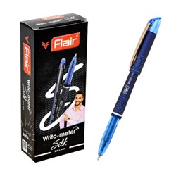 Ручка шар. FLAIR "Writo-meter Silk" синяя (F-743 Silk) длина линии до 3 км