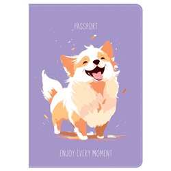 Обложка "Паспорт" MESHU "Shiny Puppy" (MS_55523) ПВХ