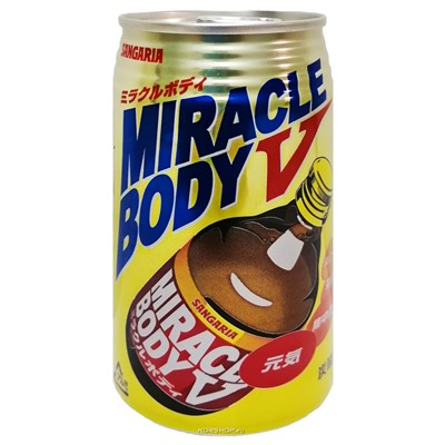 Безалкогольный газированный напиток Miracle Body V Sangaria, Япония, 350 г