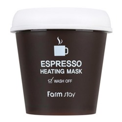 Farm Stay Согревающая маска для лица с экстрактом кофе Арабика / Espresso Heating Mask, 200 мл