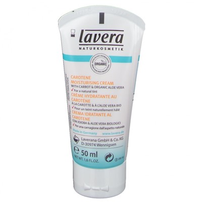 lavera (лавера) basis sensitiv Carotin Feuchtigkeitscreme 50 мл