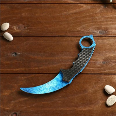 Сувенирное оружие из дерева «Керамбит, допплер»