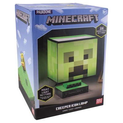 Светильник Майнкрафт Крипер Minecraft Creeper Icon Lamp