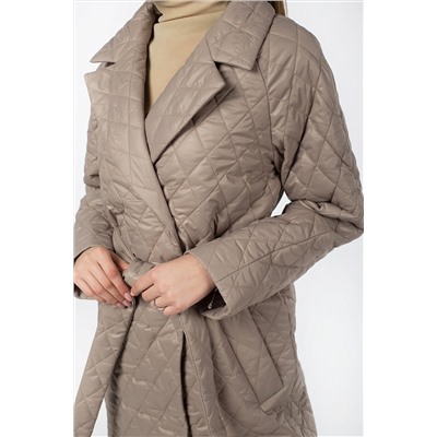 01-11261 Пальто женское демисезонное (пояс)