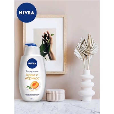 Гель для душа Nivea «Крем Абрикос», 750 мл