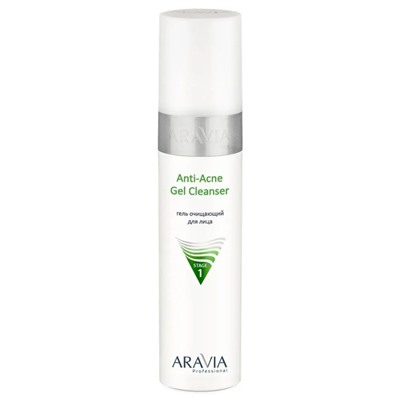 Aravia Гель очищающий для жирной и проблемной кожи лица / Anti-Acne Gel Cleanser, 250 мл