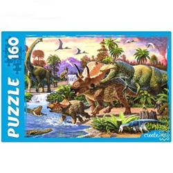 Puzzle  160 элементов "Динозавры" (П160-0630)