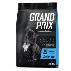 Сухой корм GRAND PRIX для щенков средних пород , с курицей, 2,5 кг