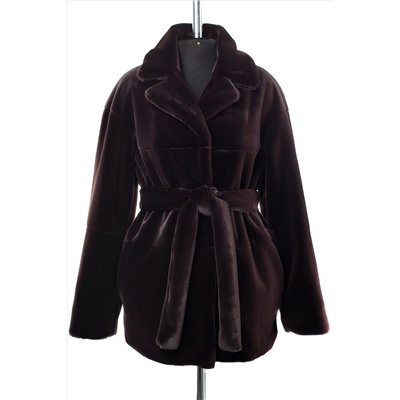 01-10244 Пальто женское демисезонное (пояс)