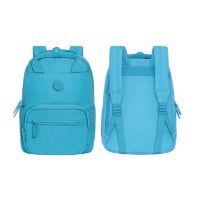 Рюкзак молодежный RXL-126-1/3 голубой 27х38х15 см GRIZZLY {Китай}