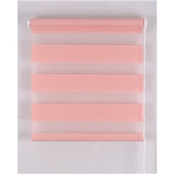 Рулонная штора Магеллан (шторы и фурнитура) «День и Ночь», размер 40×160 см, цвет розовый