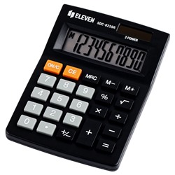 Калькулятор настольный ELEVEN SDC-022SR, 10-разрядный, 127*87мм, дв.питание