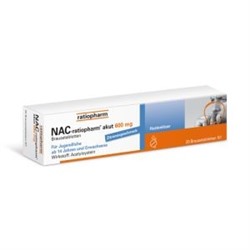 NAC-ratiopharm (Нак-ратиофарм) akut 600 Hustenloser 20 шт