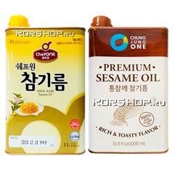 Кунжутное масло Daesang, Корея, 1 л Акция