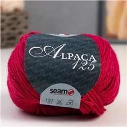 Пряжа "Alpaca 125" 50% альпака, 50% акрил 125м/50гр (3780 фуксия)