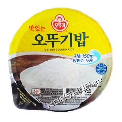 Готовый отварной рис Ottogi (Оттоги), Корея, 210 г