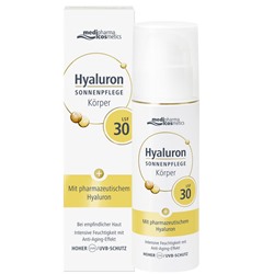 medipharma (медифарма) cosmetics Hyaluron Sonnenpflege Korper LSF 30 150 мл