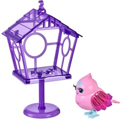Интерактивная игрушка Птичка в скворечнике «Принцесса Полли»