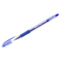 Ручка гелевая Berlingo "Techno-Gel Grip" (CGp_50902) синяя, игольчатый стержень 0.5мм., Корея